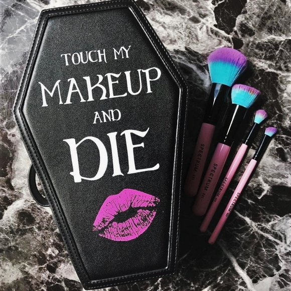 coffin makeup case